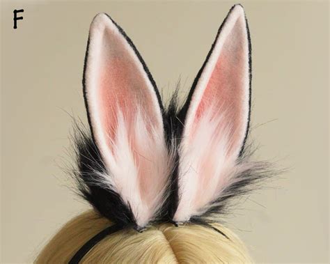 Rabbit Ears Headbandsheep Ear Headbandelf Etsy