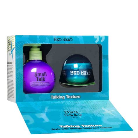 Tigi Bed Head Talking Texture Gift Set 2 Products Free Shipping
