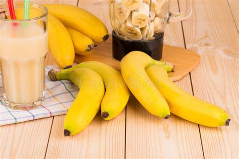 Banana And Juice Stock Image Image Of Fruit Diet Juice 44104605
