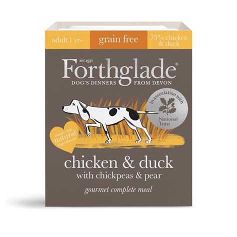 As unsavory as it may seem, it is completely natural for a wolf to consume the entire animal. Forthglade Gourmet Chicken & Duck Natural Wet Dog Food