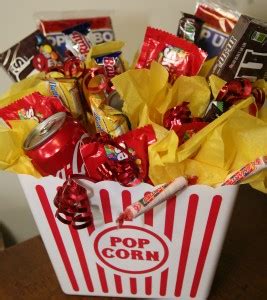 Art bath bedding floor care & cleaning furniture heating, cooling & air quality home appliances home decor. Movie Treats Gift Basket Candy Bouquet Gift Basket in ...