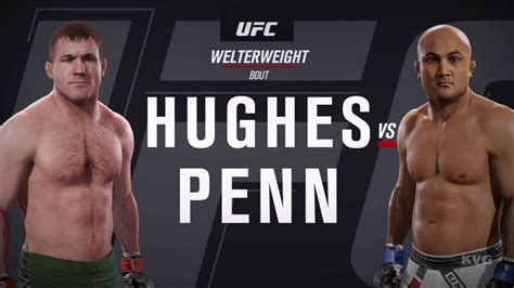 EA Sports UFC 2 Matt Hughes Vs BJ Penn Gameplay HD 1080p60FPS