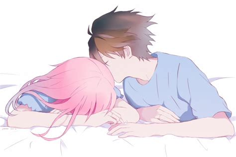🎀 𝒜𝓃𝒾𝓂𝑒 𝓀𝒾𝓈𝓈𝒾𝓃𝑔 𝓈𝓁𝑒𝑒𝓅 𝓌𝑒𝓁𝓁 ~ 🎀 In 2020 Anime Cute Couple Wallpaper