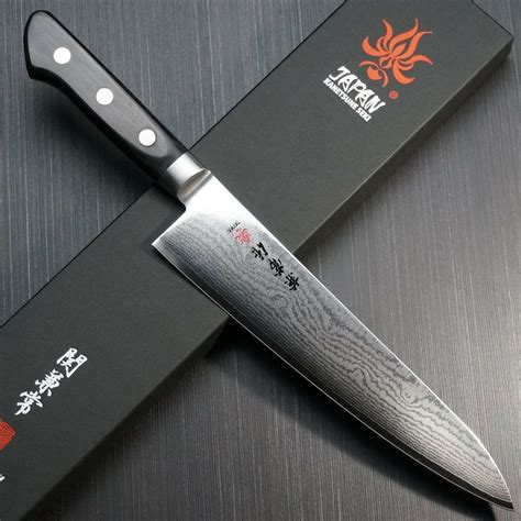japanese chef knife kitchen knives vg10 damascus kanetsune seki japan cooking kc gyuto chefslocker layers santoku chefs cooks 210mm visit