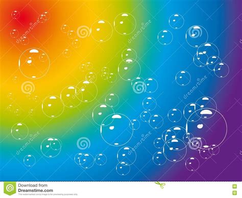 Bubble Rainbow Stock Vector Illustration Of Abstract 15845956