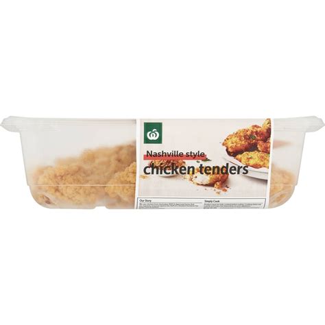 Woolworths Nashville Style Chicken Tenders 400g Woolworths