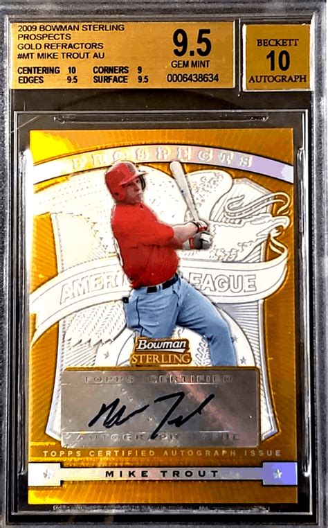 The card was sold by goldin auctions and. Mike Trout Rookie Card - Best Cards and Number #1 Guide | Gold Card Auctions