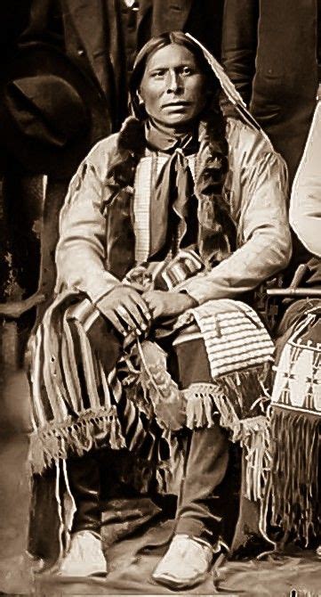 Southern Cheyenne Warrior 1879 Indiaanse Mannen Native American