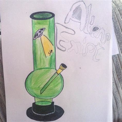 How To Draw A Bong Step By Step