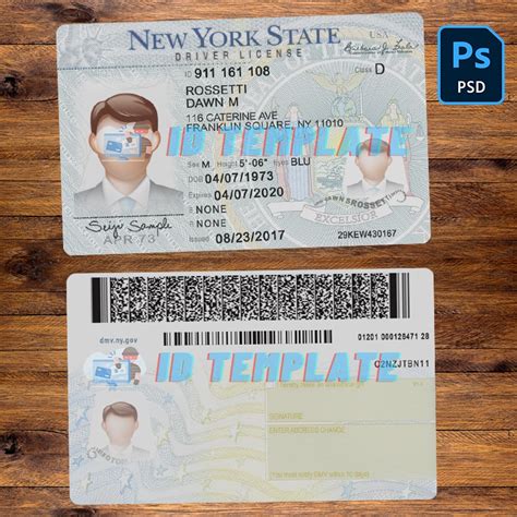 New York License Template