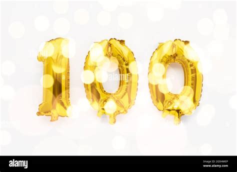 Golden Number 100 Hi Res Stock Photography And Images Alamy
