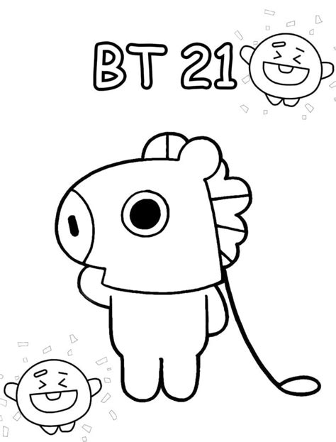 Tata From Bt Coloring Page In Free Printable Coloring Pages Pdmrea
