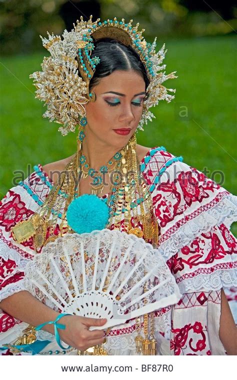 Panamá National Dress Girl Costumes Panama