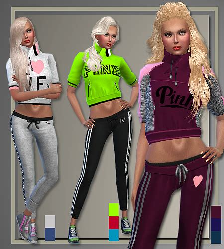 Sims 4 Ccs The Best Sportswear By All About Style