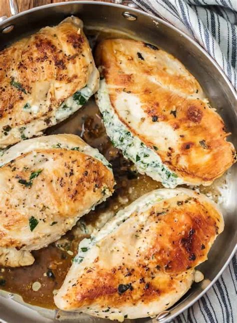 Let it stand for about 10 minutes, or until the chicken is cooked through. How to Cook Tasty Stuffed Chicken Breasts - Easy Food ...
