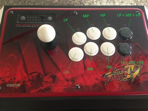 Fightstick And Button Layout Fighting Game Fundamentals