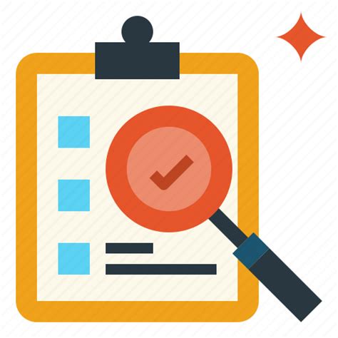 Check Evaluation List Research Search Icon Download On Iconfinder