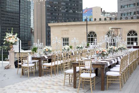 Modern Dallas Rooftop Wedding