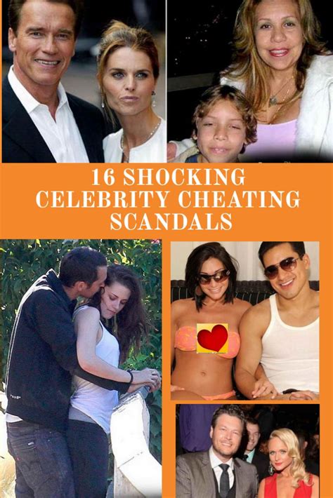 16 shocking celebrity cheating scandals celebrities celebrity news gossip hollywood couples