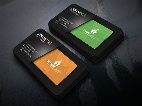 Business Card Design In Photoshop Cc On Behance