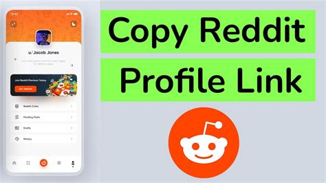 How To Copy Reddit Profile Link Youtube