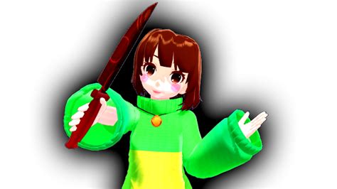 Playful Knife Undertale Mmd By Berryalice81 On Deviantart