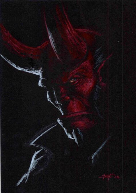Hellboy Horn By Lucastrati On Deviantart