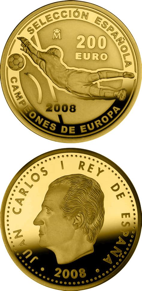 200 Euro Coin European Champions 2008 Spain 2008