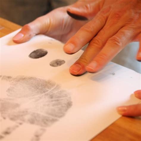 Taking Handprints