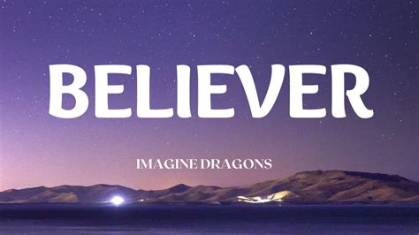 Imagine Dragons Believer Official Music Video Youtube