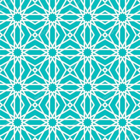 Traditional Islam Geometric Pattern Seamless — Stock Vector