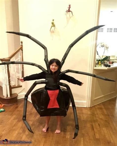 Black Widow Costume Spider Halloween Costume Spider Costume Kids