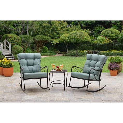 Giantex patio metal rocking chair: 15 Collection of Patio Rocking Chairs Sets
