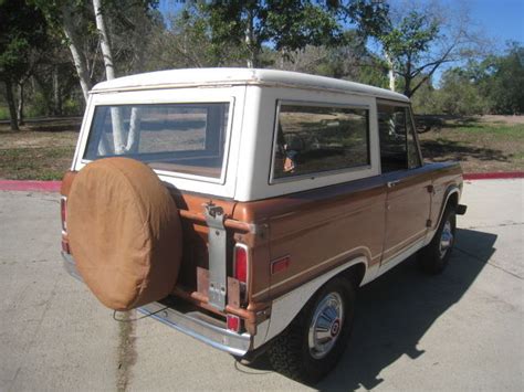 1974 Ford Bronco Uncutoriginal California Vehicle Rust Free 74 Ford