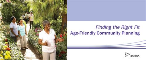 Finding The Right Fit Age Friendly Community Planning Niagara