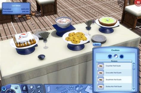 Mod The Sims Mts Choose Your Resort Buffet Foods By Icarusallsorts