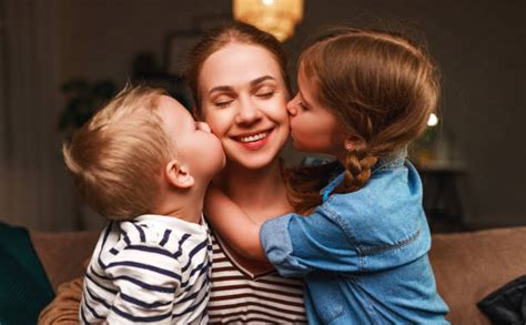 270 Mother Kissing Child Goodnight Stock Photos Pictures And Royalty