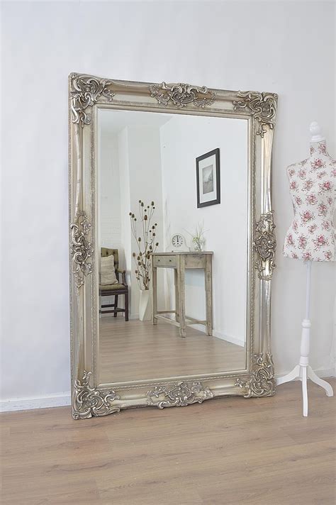 Topic Large Wooden Ornate Mirror