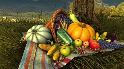 Живые обои для рабочего столаthanksgiving Day 3d Screensaverlive