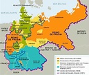 Mapa De Prusia En Europa | Mapa Fisico