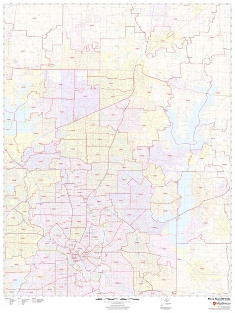 Plano Texas Zip Code Map Time Zones Map
