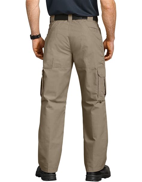 Tactical Relaxed Fit Straight Leg Lightweight Ripstop Pants Mens