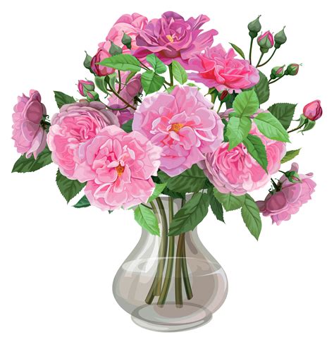 Free Clipart Flowers In A Vase 10 Free Cliparts Download Images On