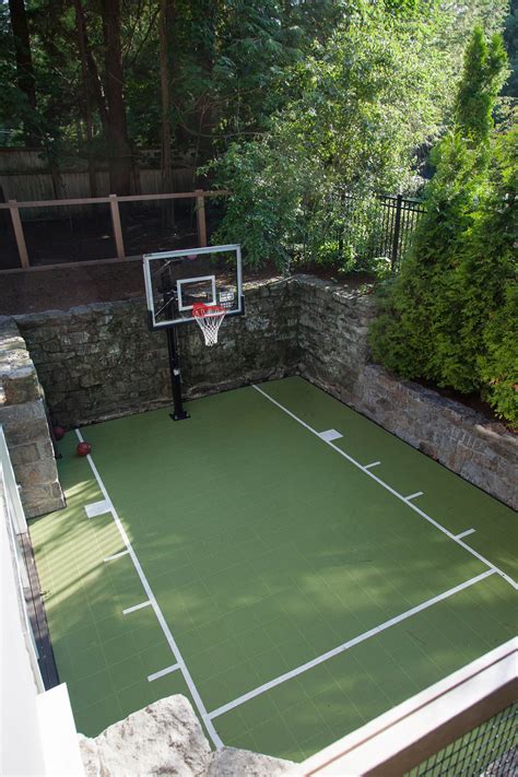 This website contains the best selection of designs backyard basketball court ideas. Lawrence Road | Basketball court backyard, Backyard court ...