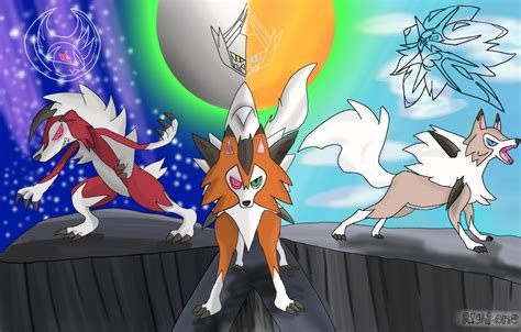 Lycanroc Dusk Form Speedpaint By Evo Revo On Deviantart