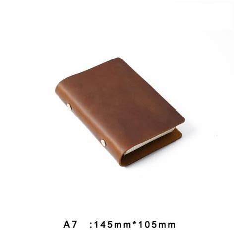 Papier Kraft Vierge Brown A Carnet De Notes Feuilles Mobiles