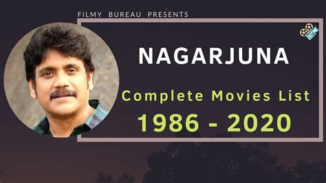 Nagarjuna Complete Movies List 1986 2020 Youtube