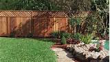 Photos of Wood Fencing Materials