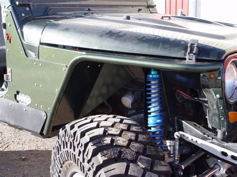 Jeep Wrangler Tj Hyline Tube Fenders With Phantom Flare Tnt Customs