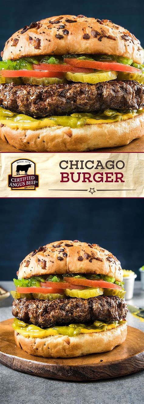 We have selected the best burger recipes from all over the world, all brought together in one place. The Chicago Burger is a Certified Angus Beef®️️️ brand ...